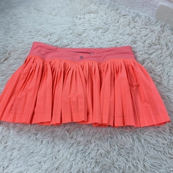 Lululemon Pleat To Street Skirt II Grapefruit - Picture 7 of 8